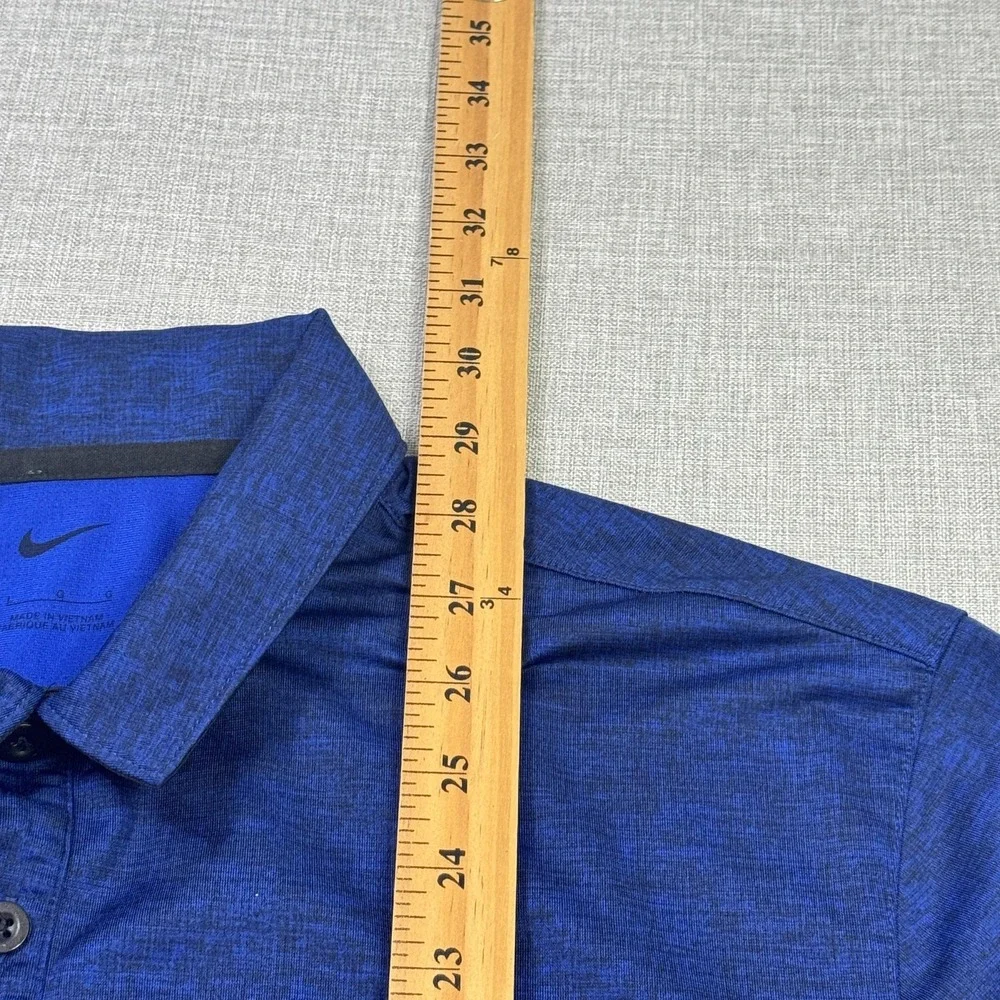 Nike Marriott Vacation Club Golf Polo Shirt Mens‎ Large Blue Short Sleeve